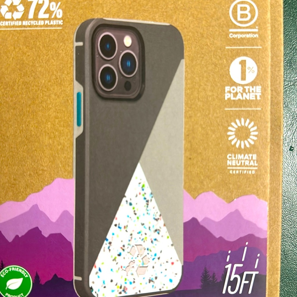 Nimble eco friendly iPhone 13 Pro case NIB gray